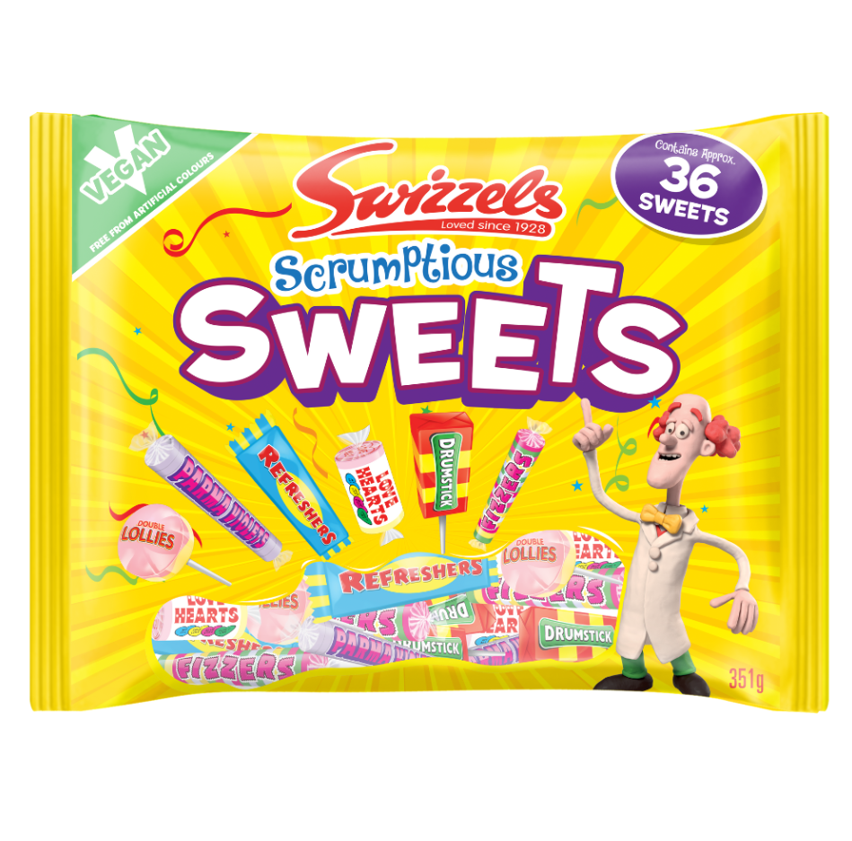Swizzels Scrumptious Sweets Bag 351g