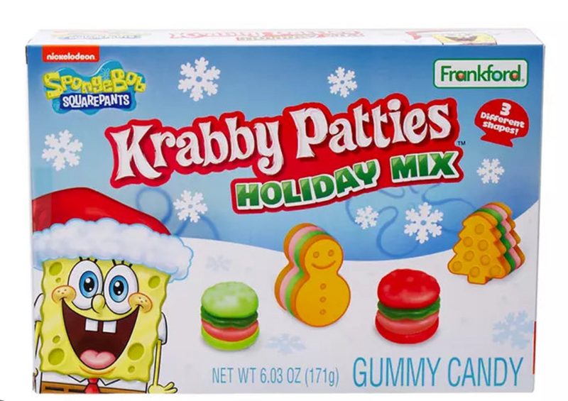 Krabby Patties Holiday Mix Candy 171g