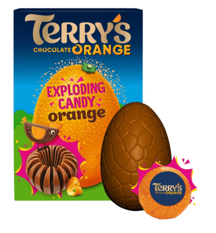 Terry's Chocolate Orange Easter Egg Exploding Candy 297g