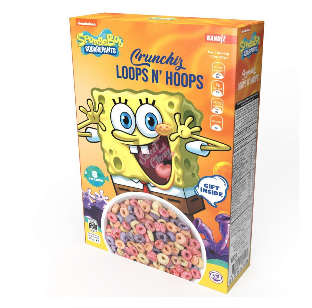 Nickelodeon Spongebob Loops n' Hoops 375g