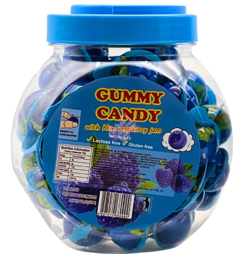 Gummy Candy - Blue Raspberry Single 10g