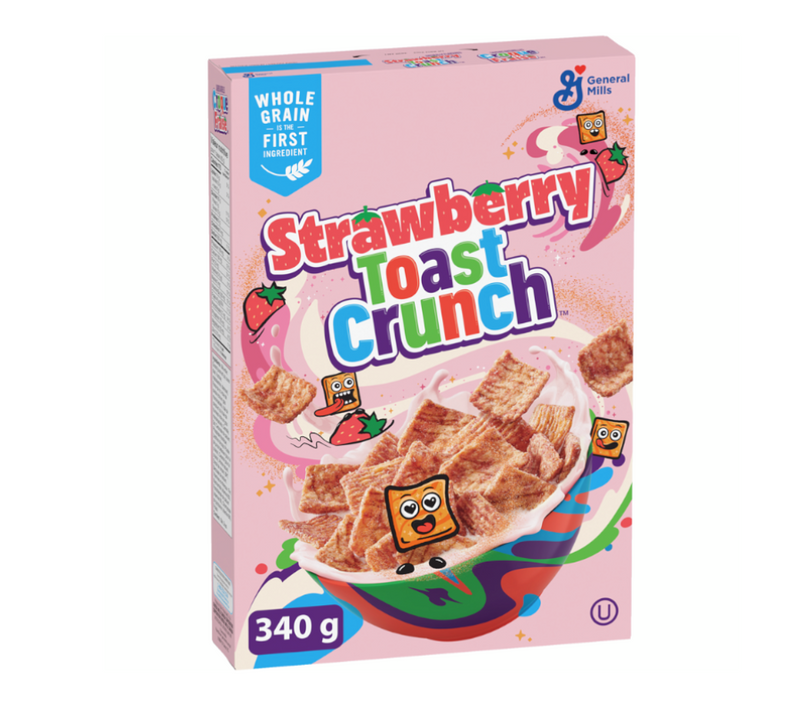 General Mills Strawberry Toast Crunch Cereal 340g