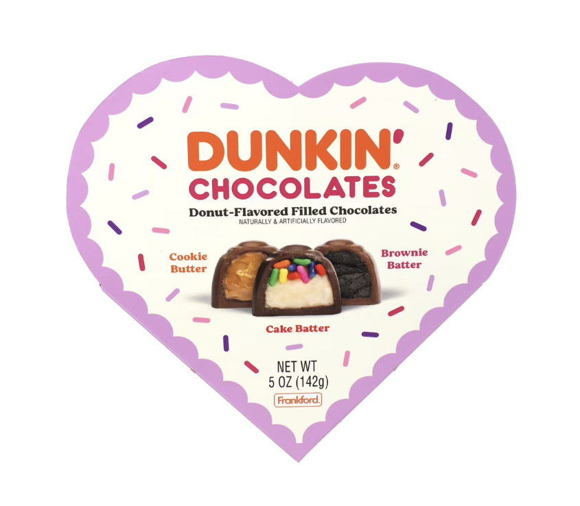Dunkin' Valentine's Day Chocolates Heart Box 142g