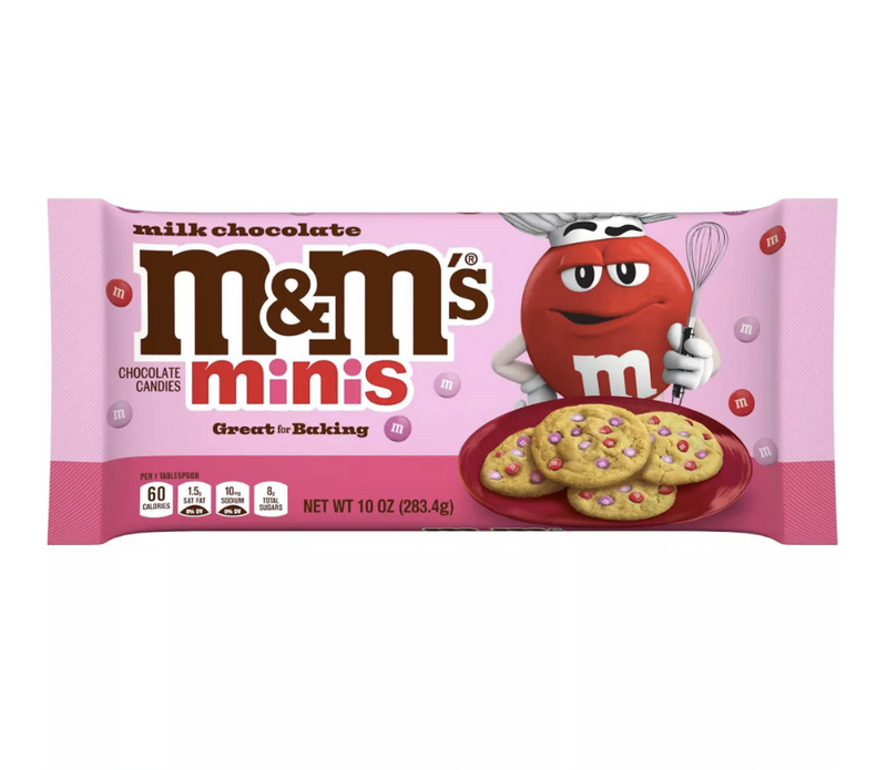 M&M’s Mini's Milk Chocolate Valentine's Day Baking Bits 283g