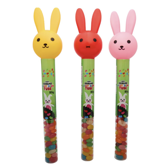 Candy Realms Jelly Beans Bunny Tube 80g