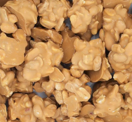 Salted Caramel & Sea Salt Peanut Clusters