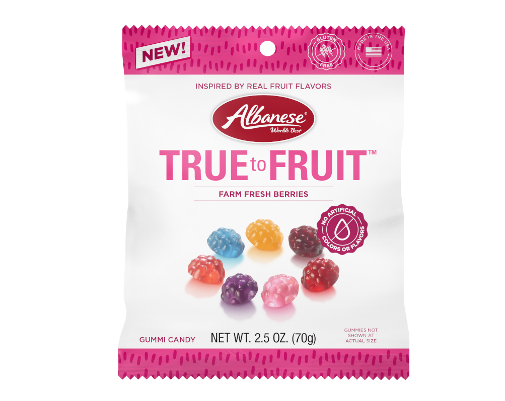 Albanese True to Fruit Farm Fresh Berries Gummi Candy 70g