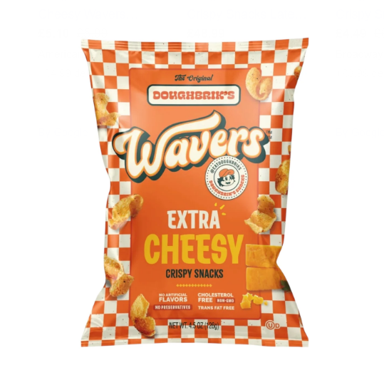 Doughbriks Wavers Extra Cheesy 126g