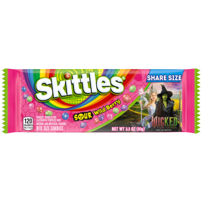 Skittles Sour Wild Berry Chewy Candy 51g