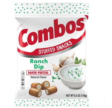 Combos Baked Pretzel Ranch Dip 179g