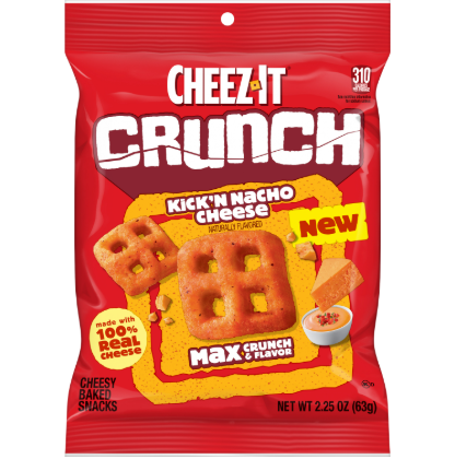 Cheez It Crunch Kick'N Nacho Cheese 63g