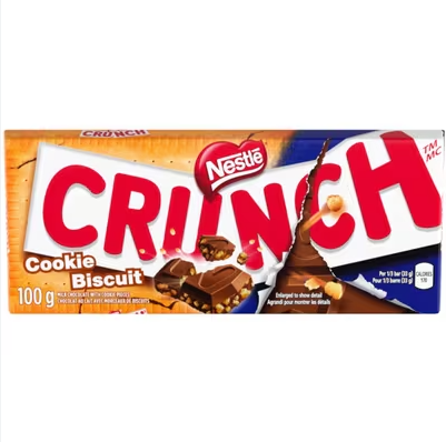 Nestle Crunch Cookie Biscuit 100g
