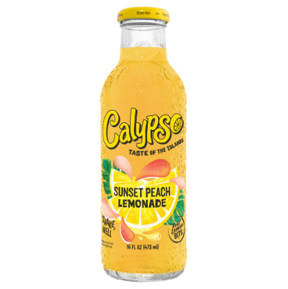 Calypso Sunset Peach Lemonade 473ml