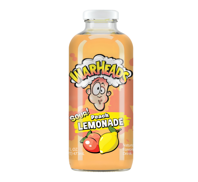 Warheads Sour Peach Lemonade 473ml