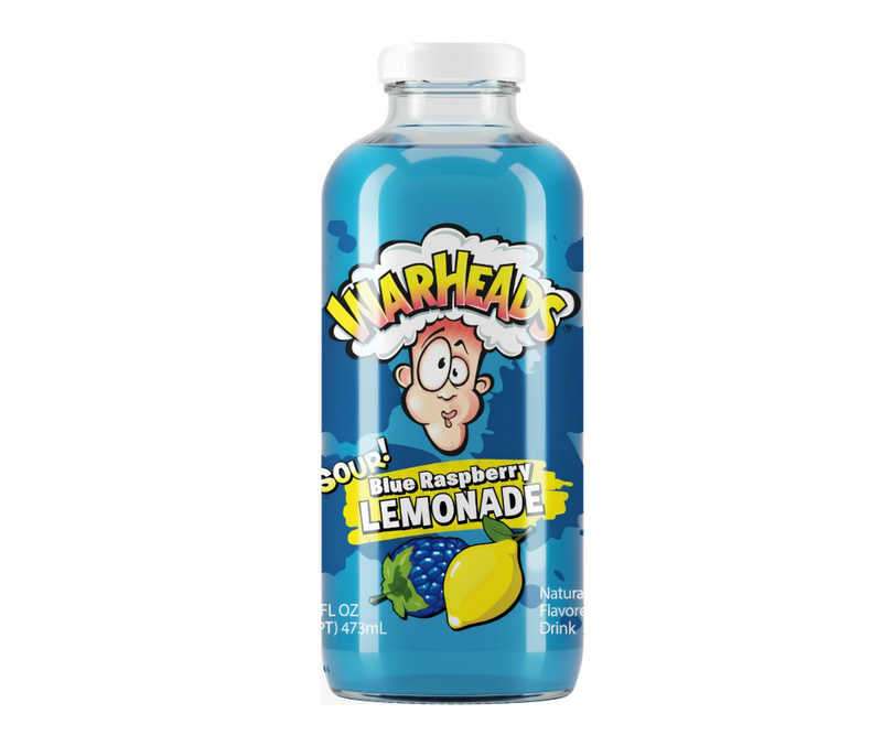 Warheads Sour Blue Raspberry Lemonade 473ml