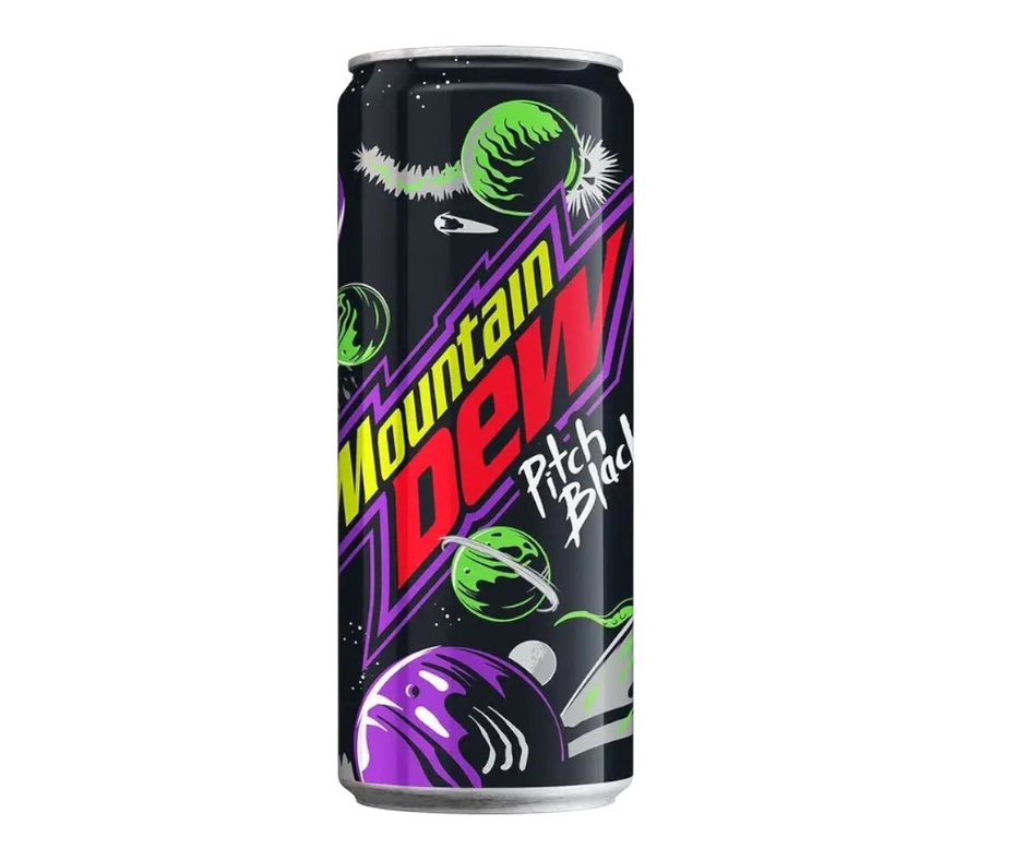 Mountain Dew Pitch Black 330ml