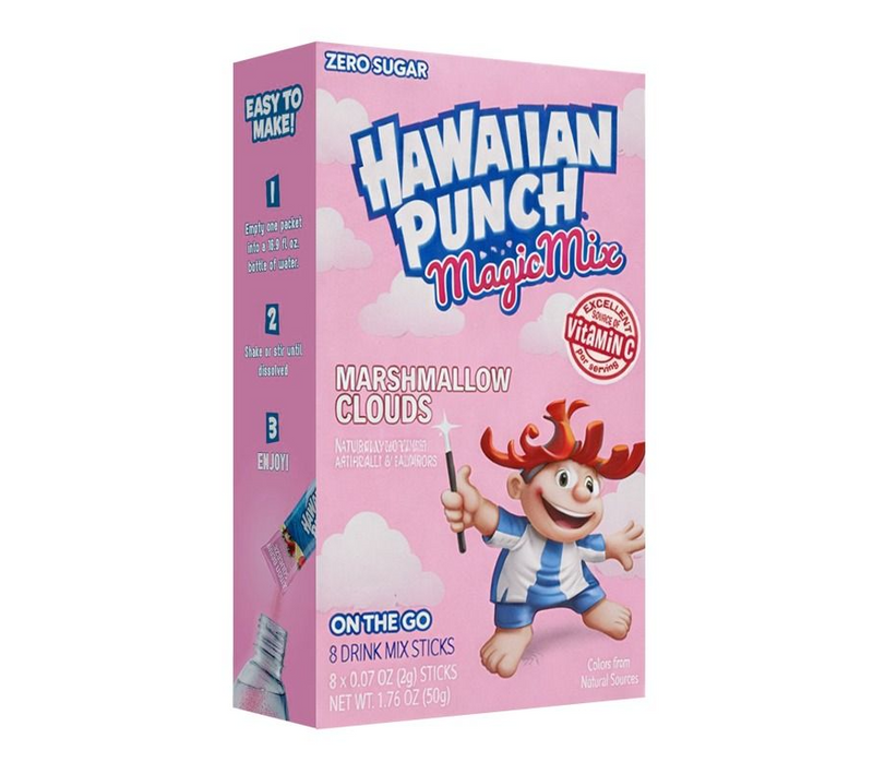 Hawaiian Punch Magic Mix Singles to Go Marshmallow Clouds 16g