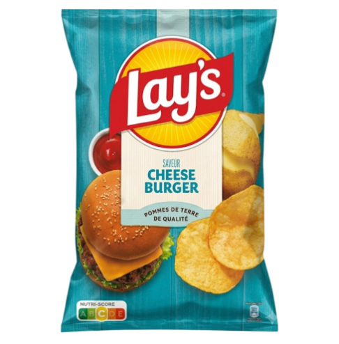 Lay's Cheeseburger Crisps 120g