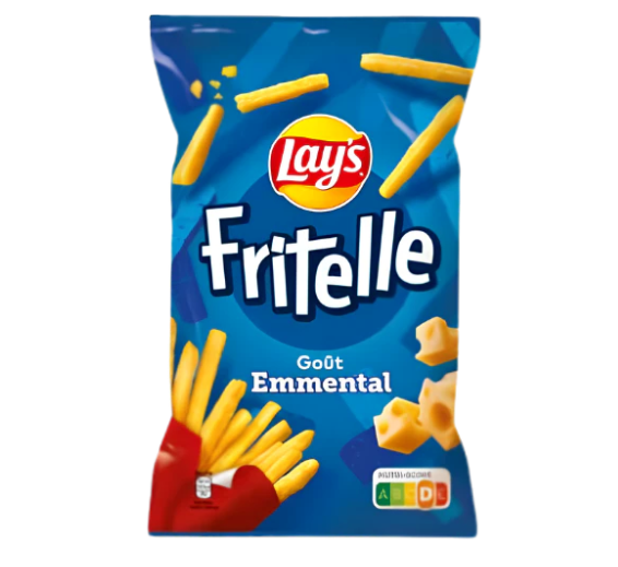 Lays Fritelle Emmental Cheese 80g