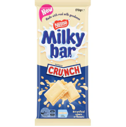 Nestle Milkybar White Chocolate Crunch 170g