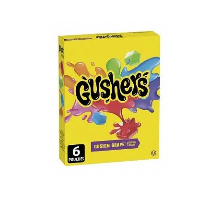 Fruit Gushers Gushin' Grape 6 Pack 138g