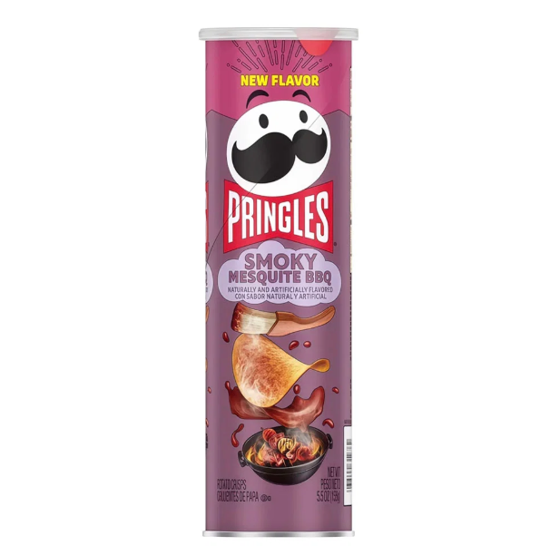 Pringles Smoky Mesquite BBQ 158g