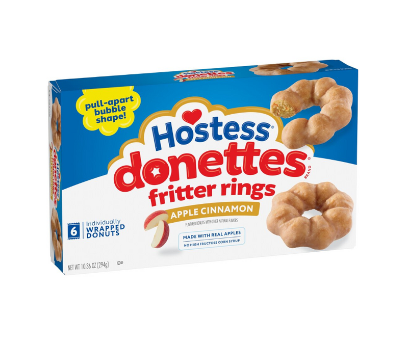 Hostess Donettes Fritter Apple Cinnamon 98g