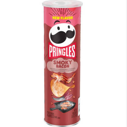 Pringles Smoky Bacon 158g