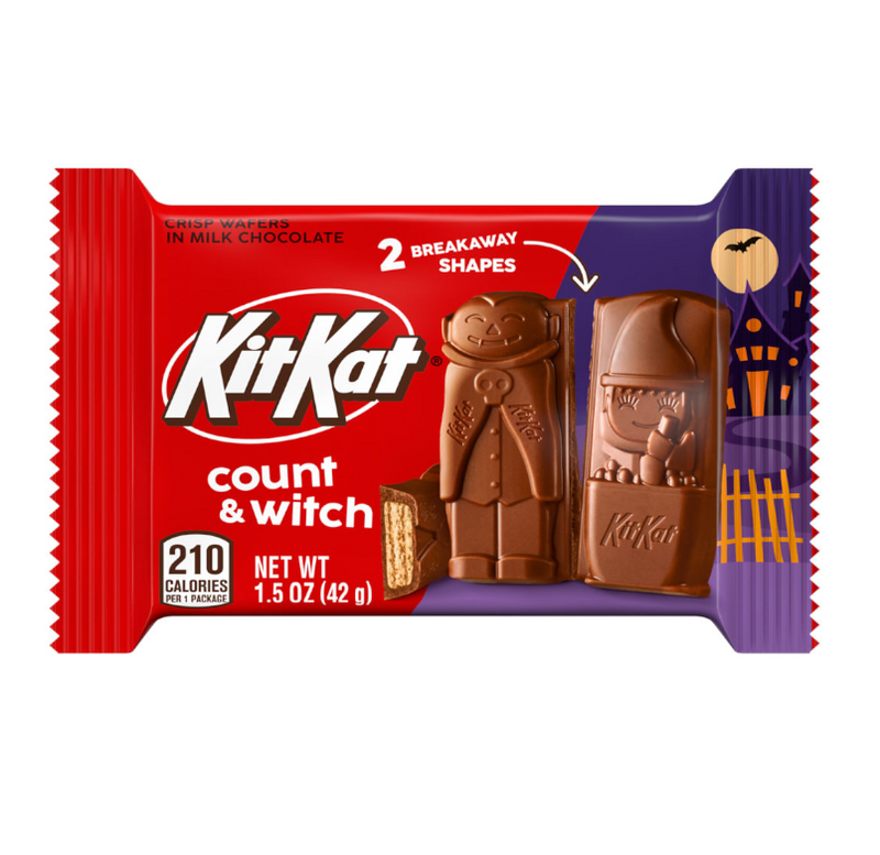 Kit Kat Halloween Count & Witch Bar 42g