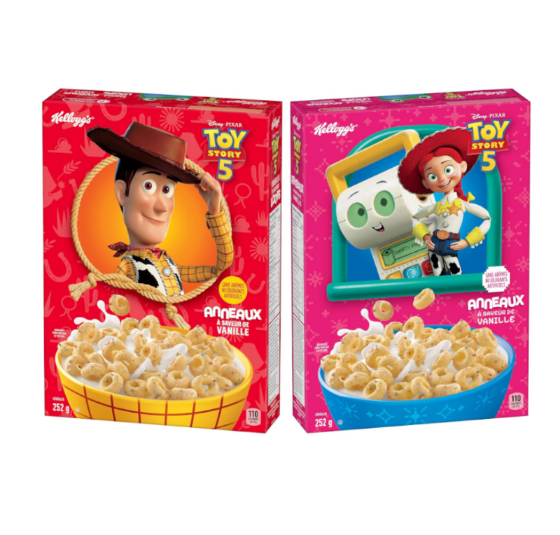 Kellogg's Toy Story 5 Vanilla Loops 252g