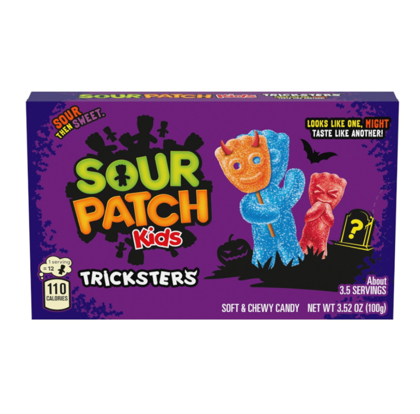 Sour Patch Kids Tricksters Halloween Theatre Box 99g