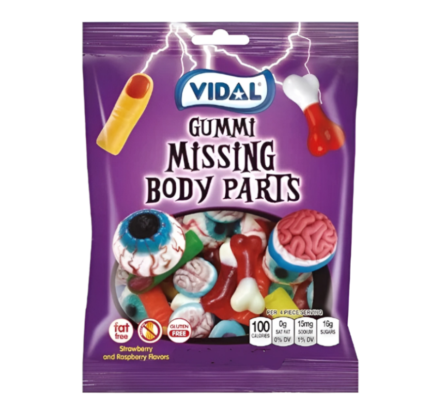 Vidal Halloween Missing Body Parts 99g