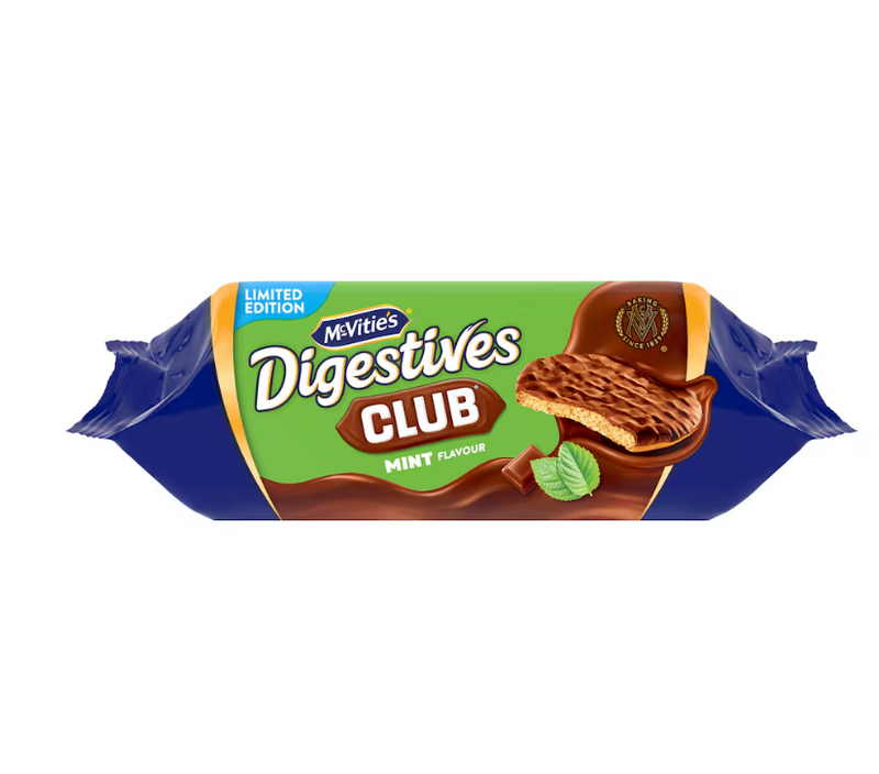 McVitie's Mint Club Digestives 266g