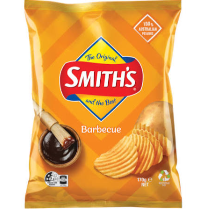 Smith's Crinkle Cut Barbecue 45g