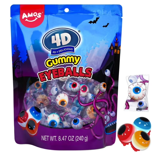 Amos 4D Gummy Eyeballs 240g