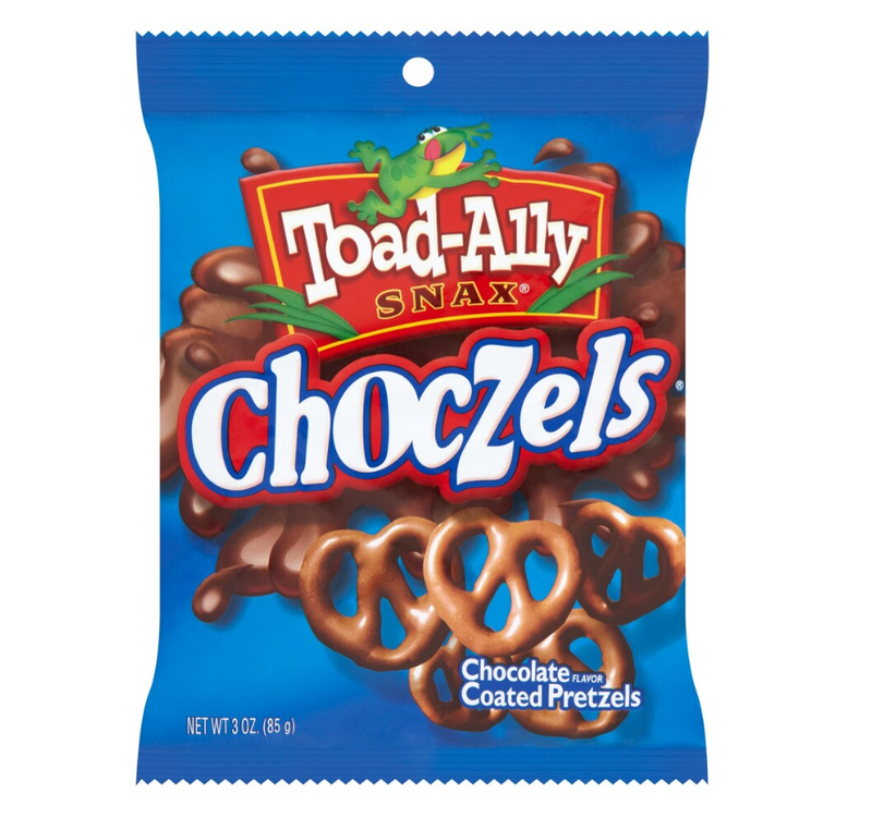 Toad-Ally Snax Choczels Milk Chocolate 78g