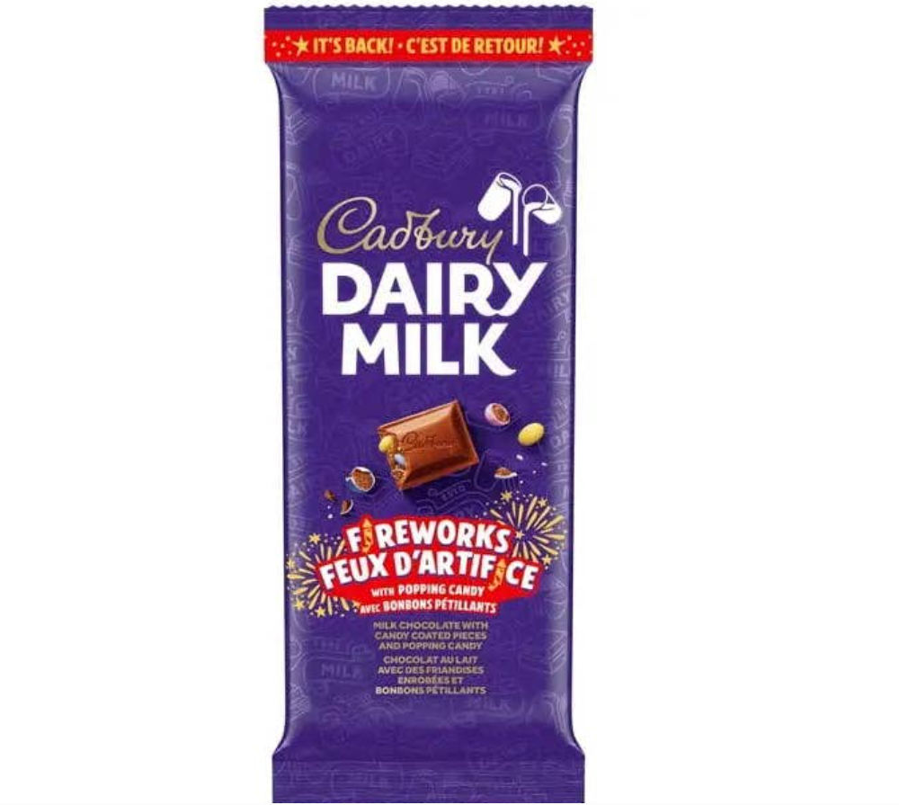 Cadbury Dairy Milk Fireworks 90g