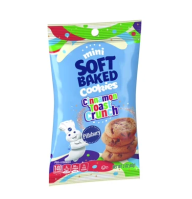 Pillsbury Soft Baked Cinnamon Toast Crunch Mini Cookies 85g