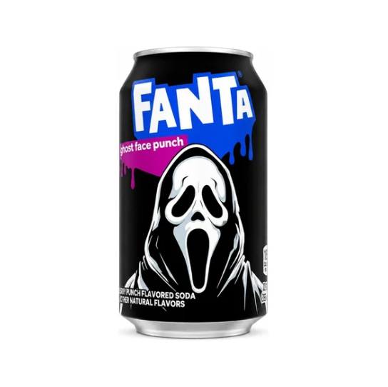 Fanta Fruit Punch Ghost Face 355ml