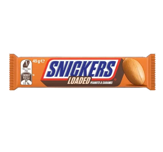 Snickers Loaded Peanut & Caramel 45g