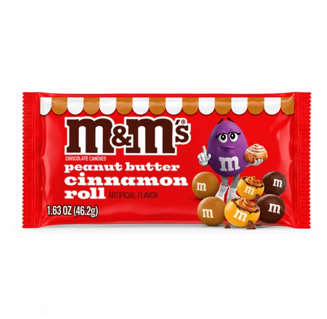 M&M’s Peanut Butter Cinnamon Roll 46.2g