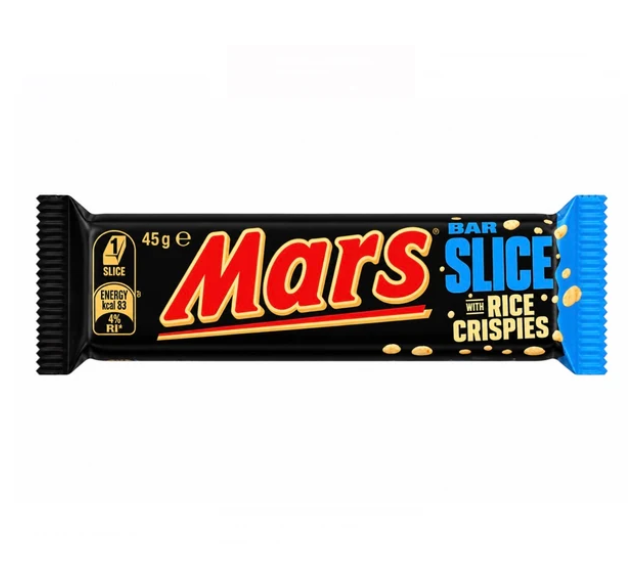 Mars Slice With Rice Crispies 45g