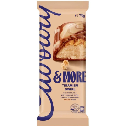 Cadbury & More Tiramisu Swirl 195g