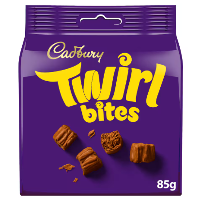 Cadbury Dairy Milk Twirl Bites Chocolate Bag 85g