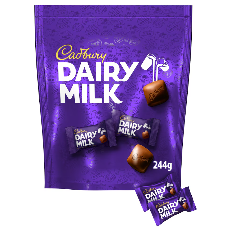 Cadbury Dairy Milk Chunk Pouch 244g