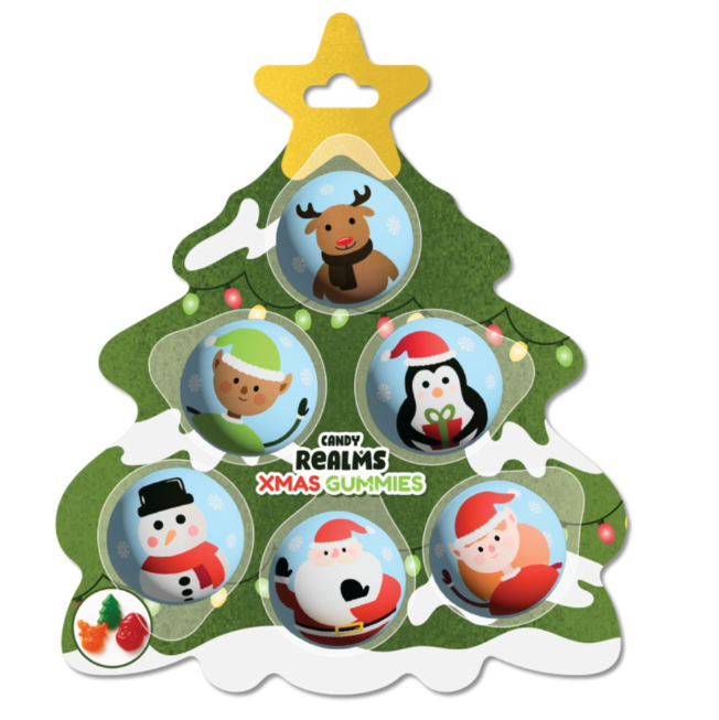 Candy Realms Christmas Gummies 30g