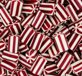 Red & White Candy Poles