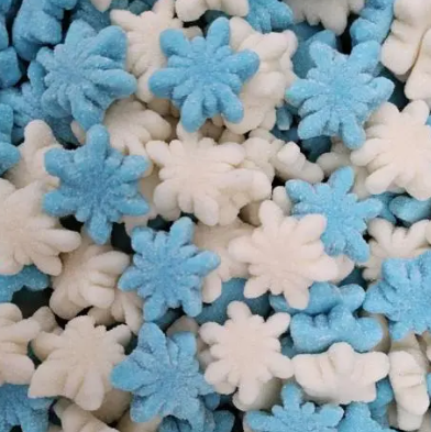 Fizzy Snowflakes
