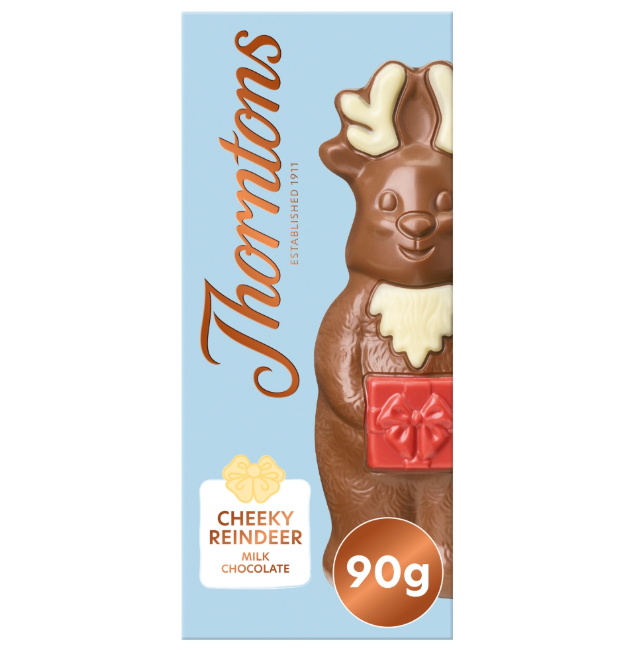 Thorntons Milk Chocolate Cheeky Reindeer 90g
