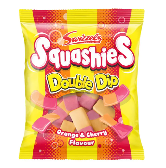 Swizzels Squashies Double Dip 120g
